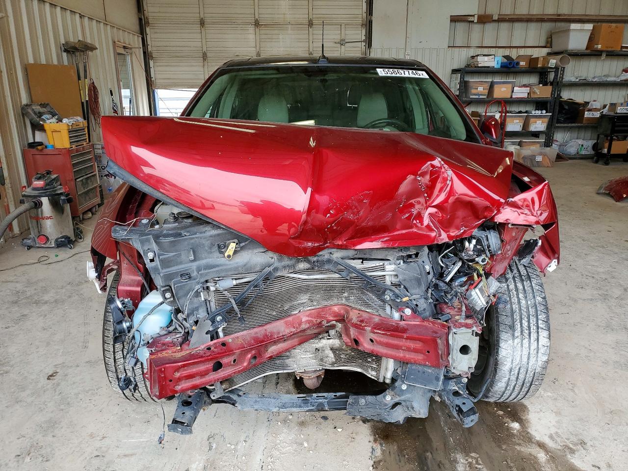 2015 Lincoln Mkx Red vin: 2LMDJ8JK6FBL21951