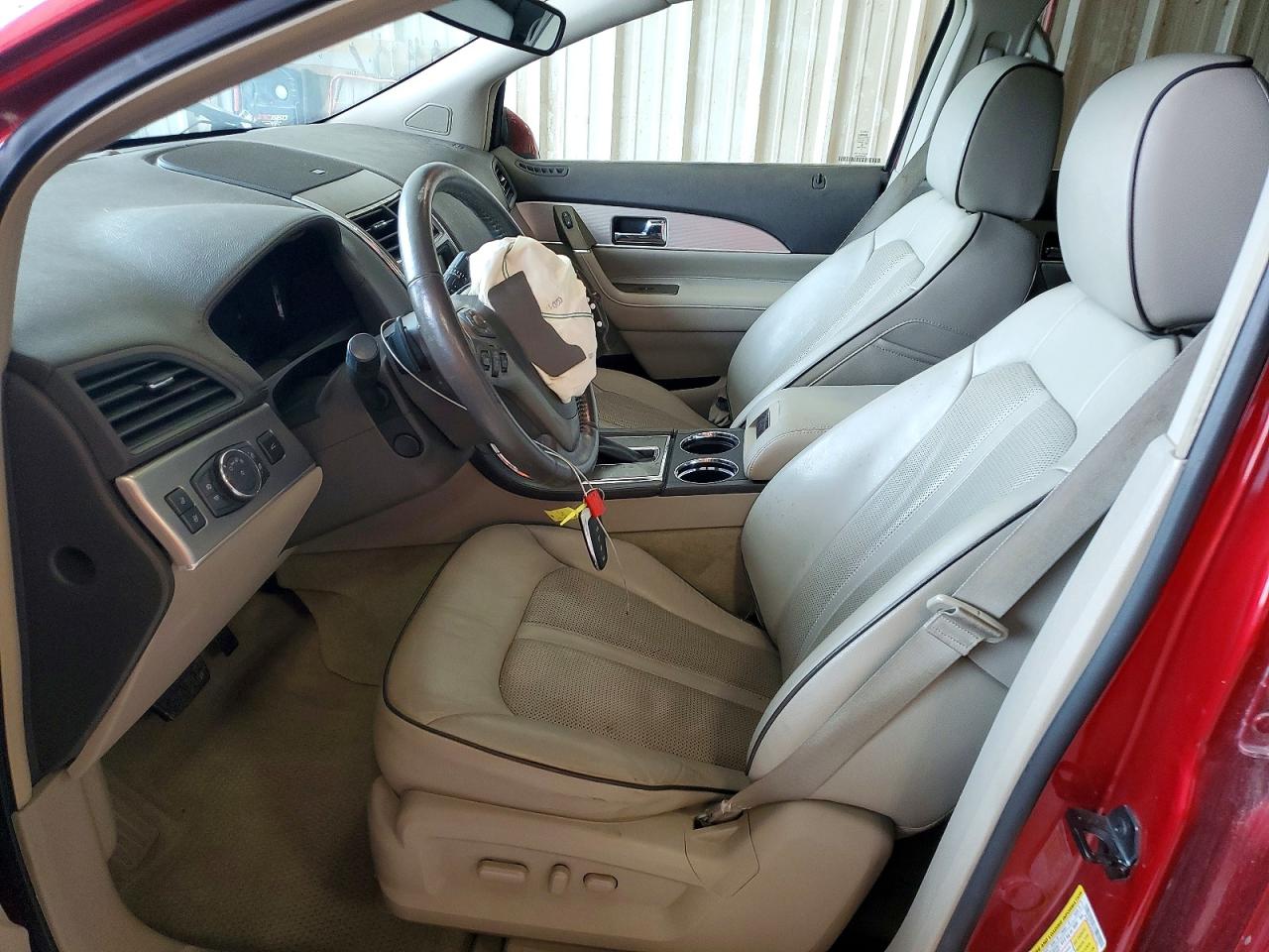 2015 Lincoln Mkx Red vin: 2LMDJ8JK6FBL21951
