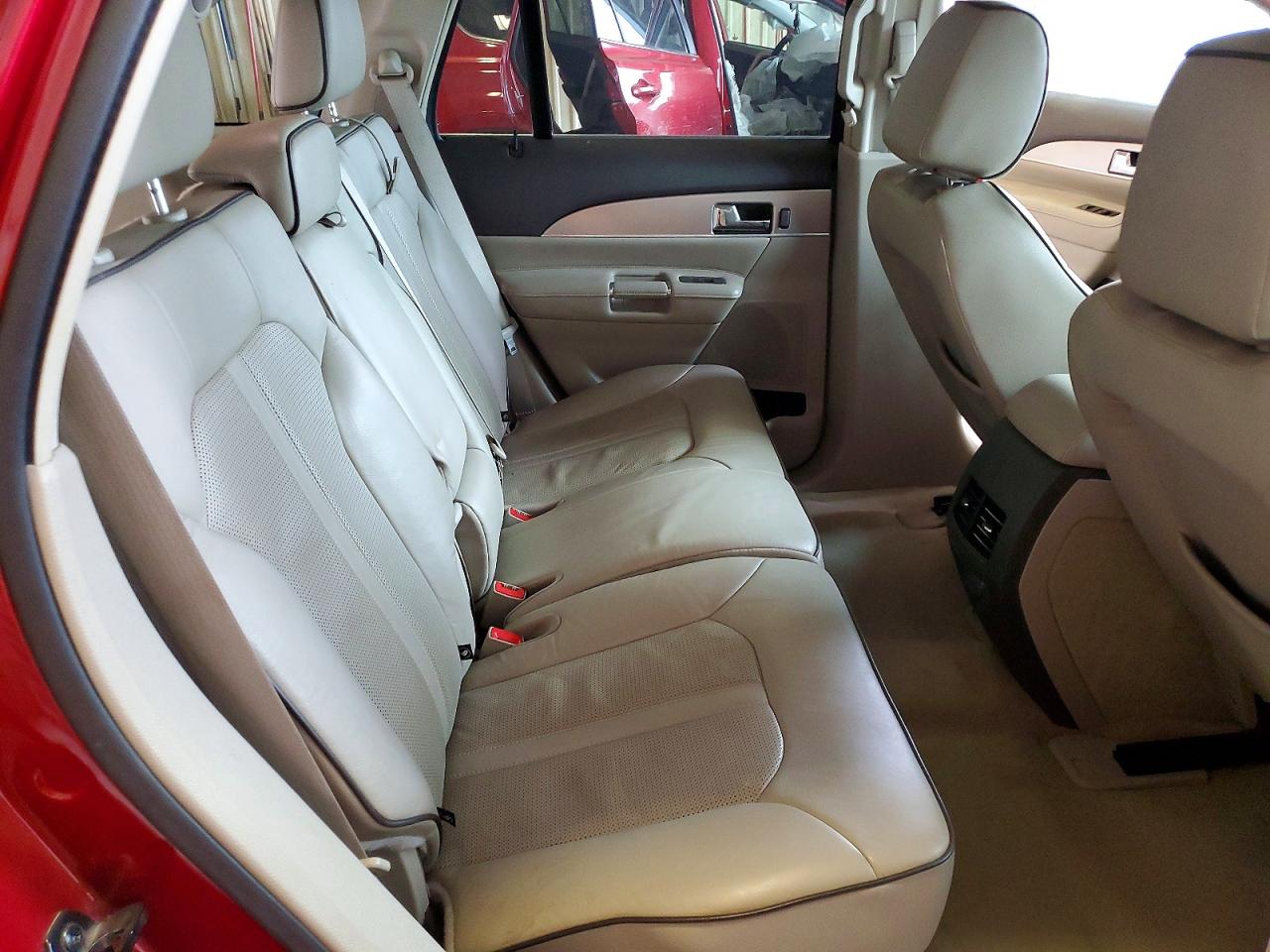 2015 Lincoln Mkx Red vin: 2LMDJ8JK6FBL21951