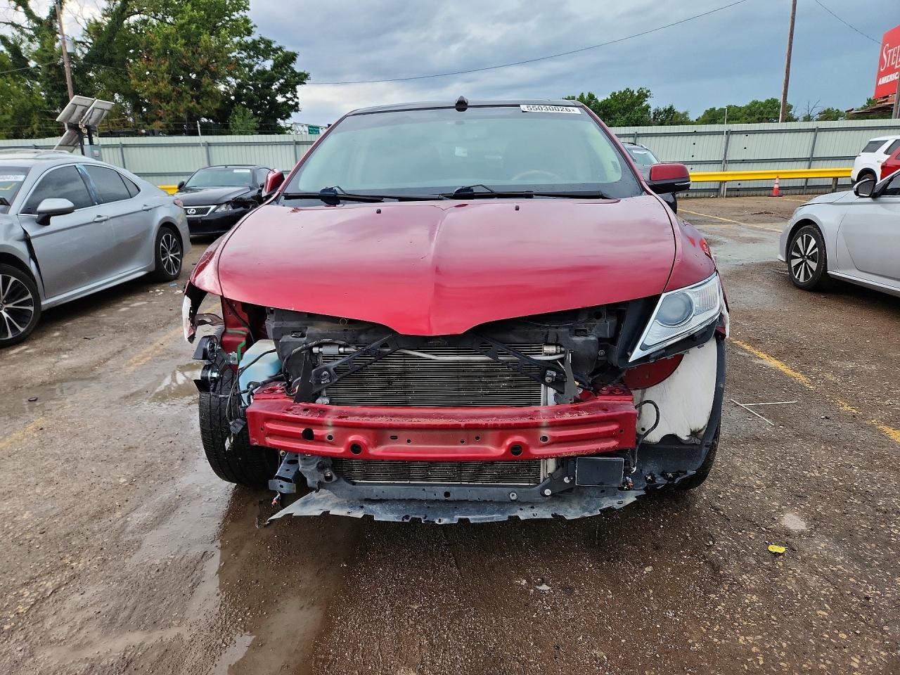 2015 Lincoln Mkx Red vin: 2LMDJ8JK6FBL31959