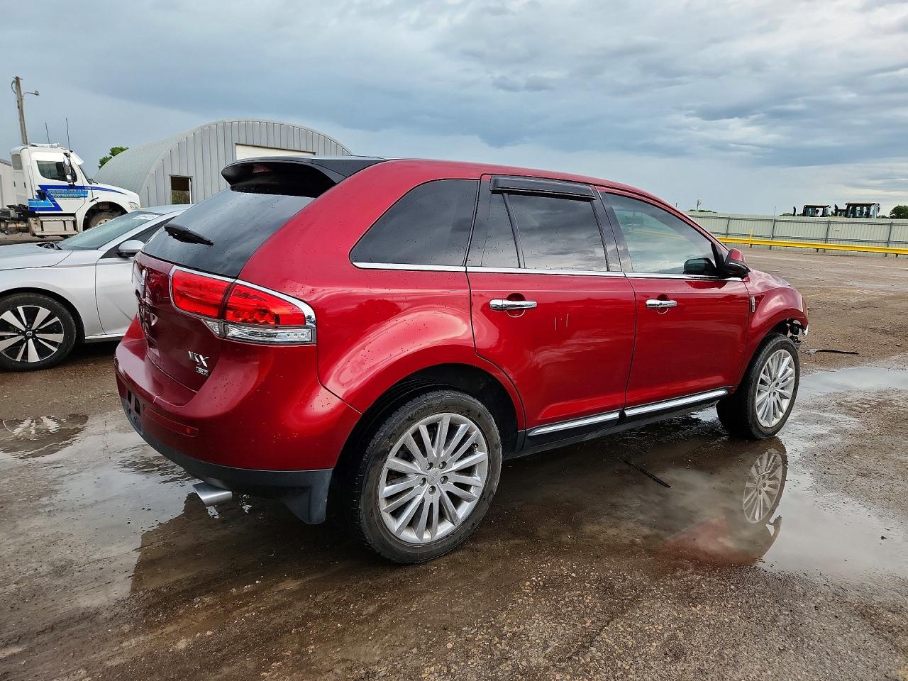 2015 Lincoln Mkx Red vin: 2LMDJ8JK6FBL31959