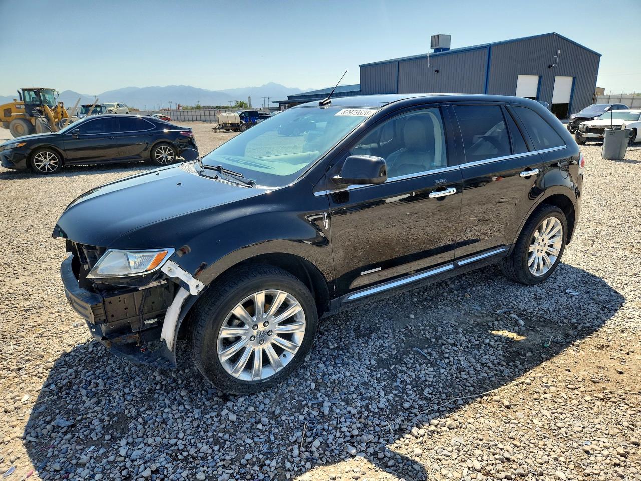 2011 Lincoln Mkx Black vin: 2LMDJ8JK7BBJ00417