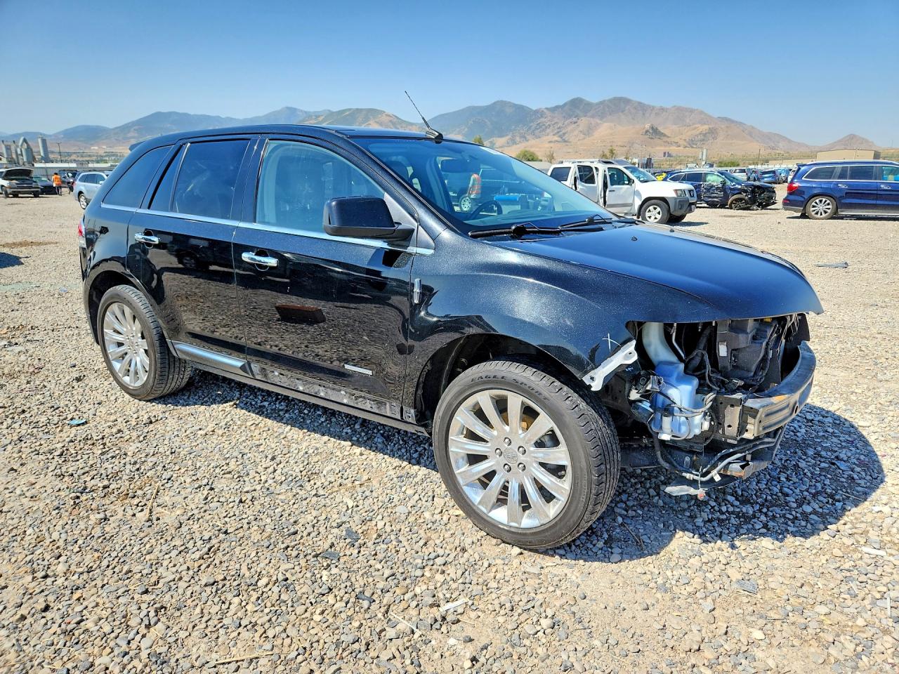 2011 Lincoln Mkx Black vin: 2LMDJ8JK7BBJ00417