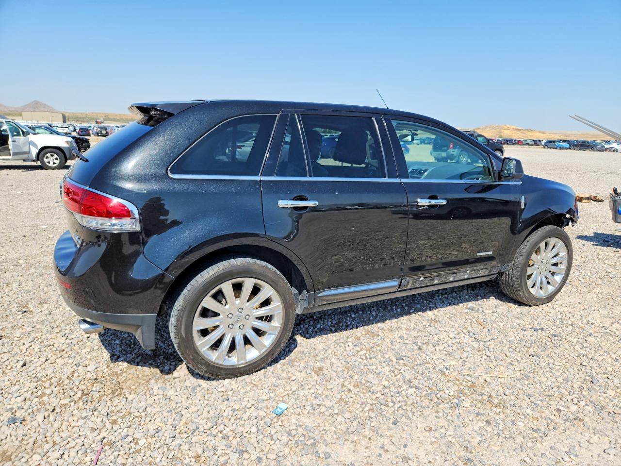 2011 Lincoln Mkx Black vin: 2LMDJ8JK7BBJ00417