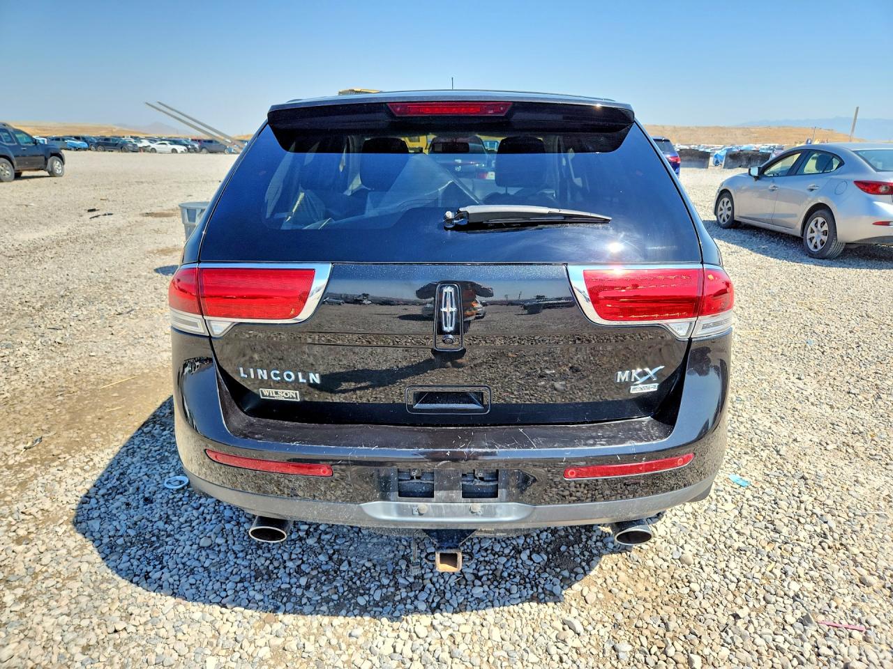 2011 Lincoln Mkx Black vin: 2LMDJ8JK7BBJ00417