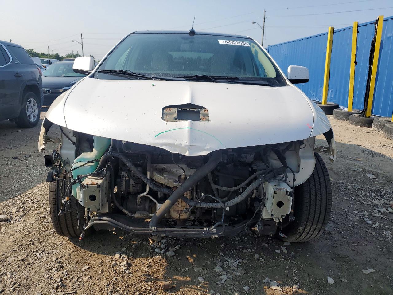 2011 Lincoln Mkx White vin: 2LMDJ8JK7BBJ07139