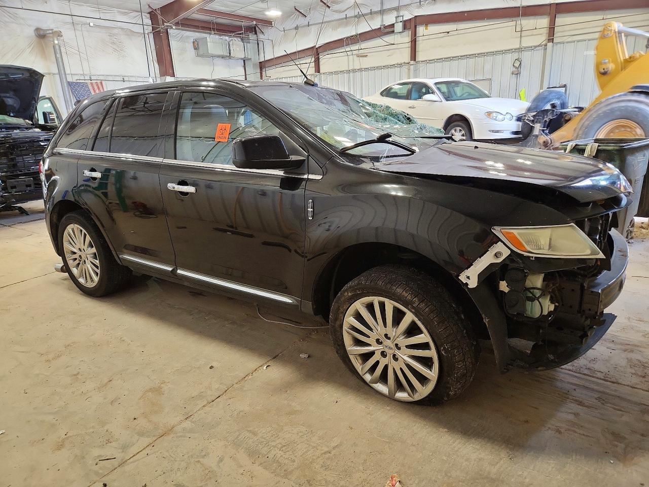 2011 Lincoln Mkx Черный vin: 2LMDJ8JK7BBJ14446