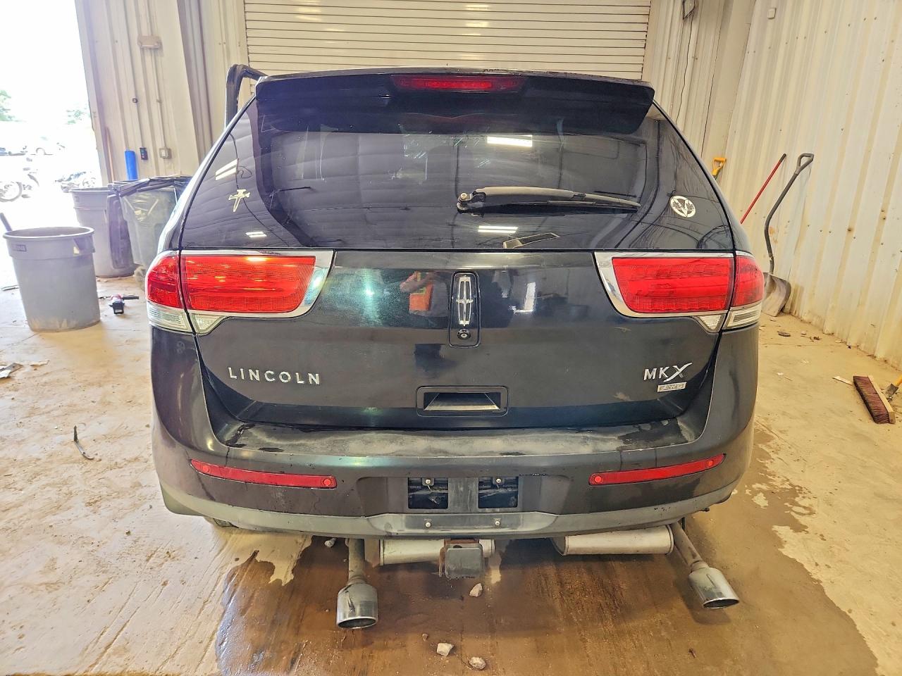 2011 Lincoln Mkx Черный vin: 2LMDJ8JK7BBJ14446