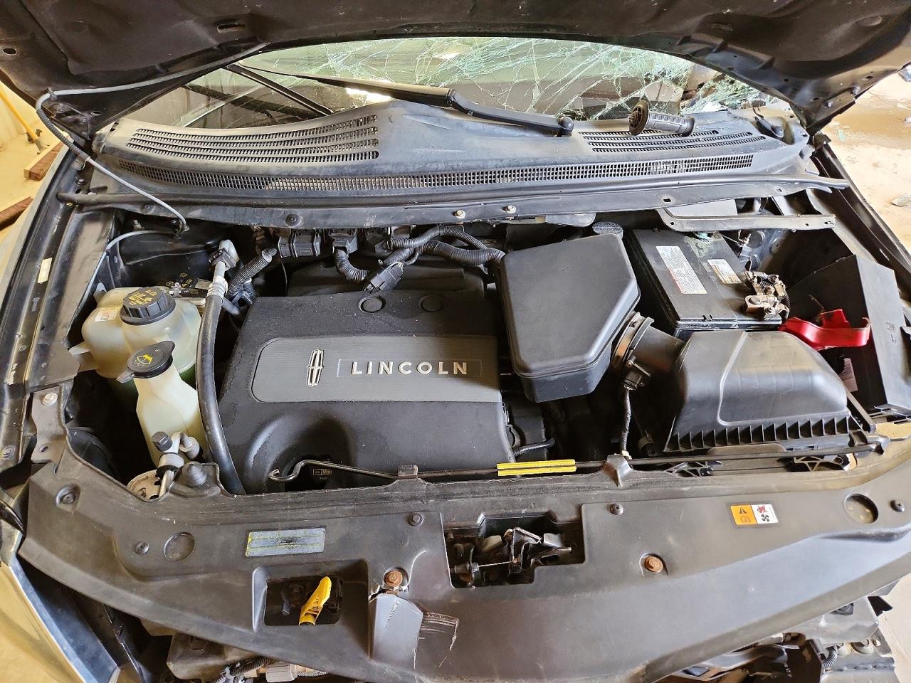 2011 Lincoln Mkx Черный vin: 2LMDJ8JK7BBJ14446