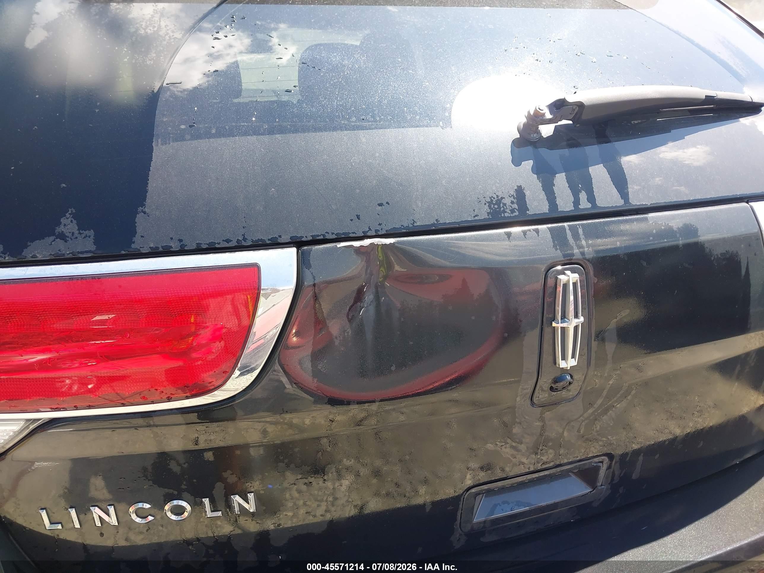 2011 Lincoln Mkx   Black vin: 2LMDJ8JK7BBJ21882