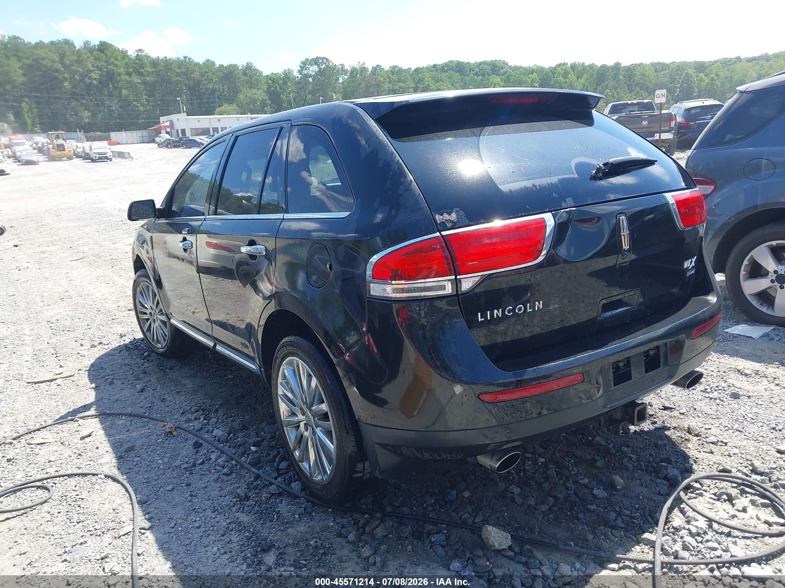 2011 Lincoln Mkx   Black vin: 2LMDJ8JK7BBJ21882