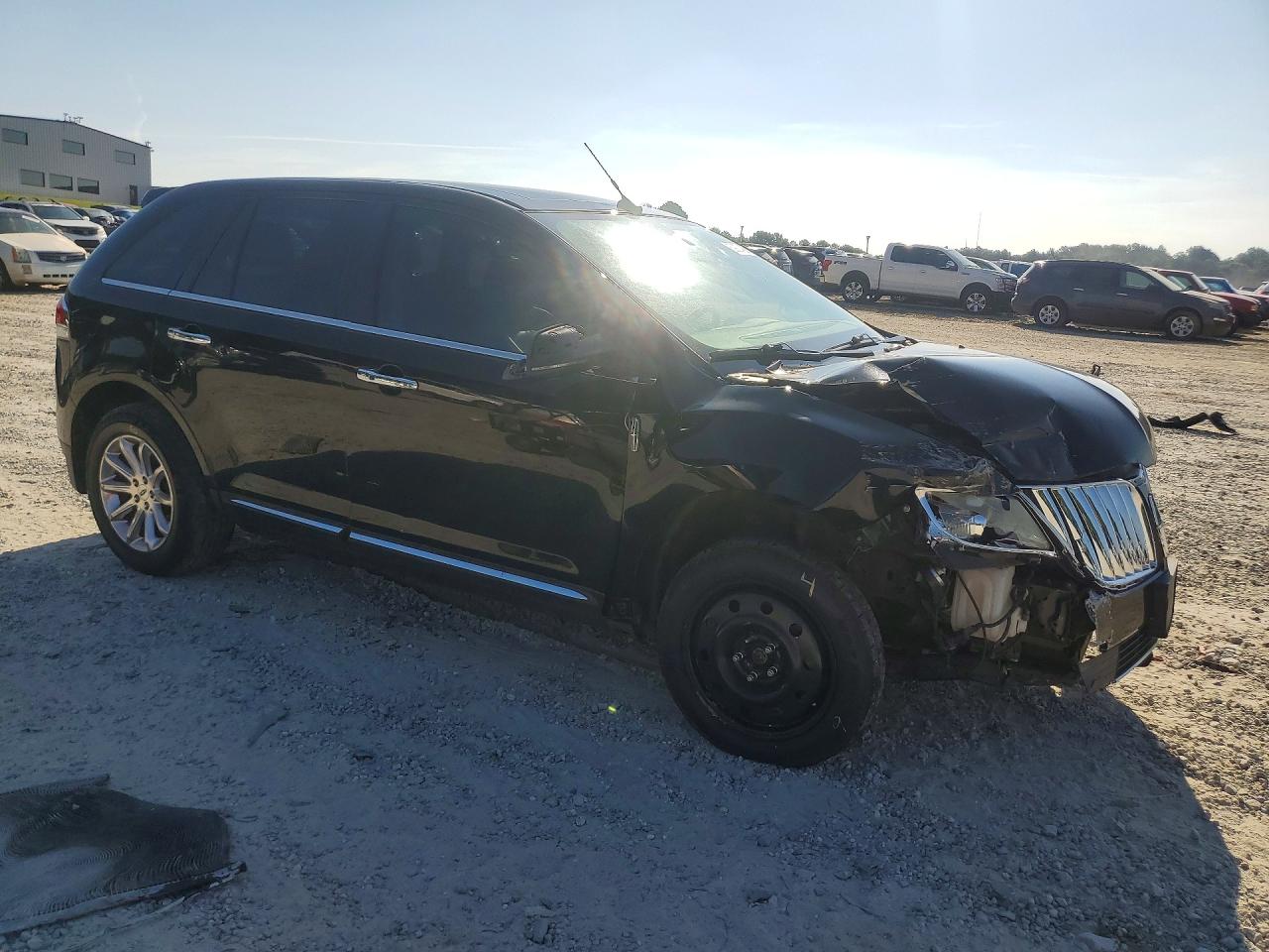 2012 Lincoln Mkx Black vin: 2LMDJ8JK7CBL01817