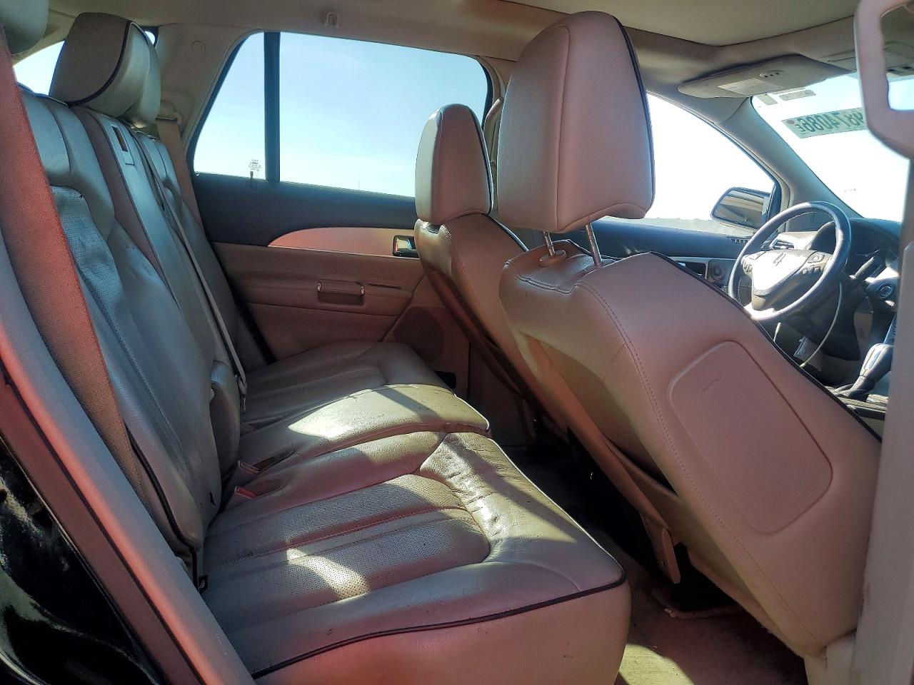 2012 Lincoln Mkx Black vin: 2LMDJ8JK7CBL01817