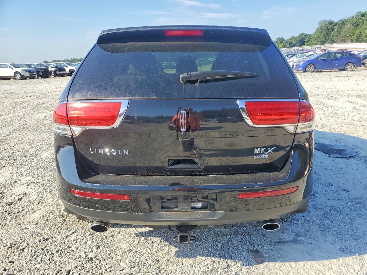 2012 Lincoln Mkx Black vin: 2LMDJ8JK7CBL01817