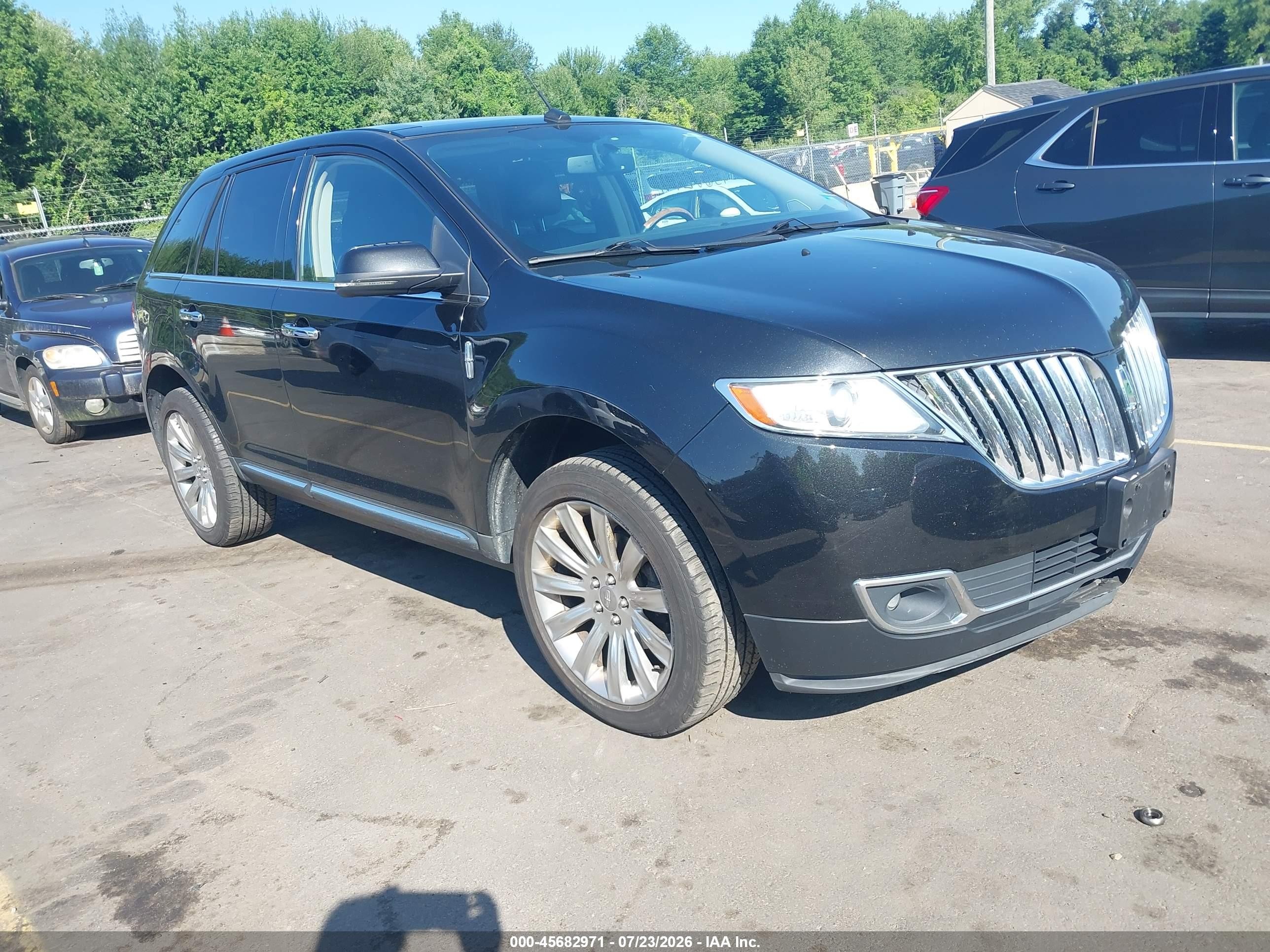 2012 Lincoln Mkx   Black vin: 2LMDJ8JK7CBL12932