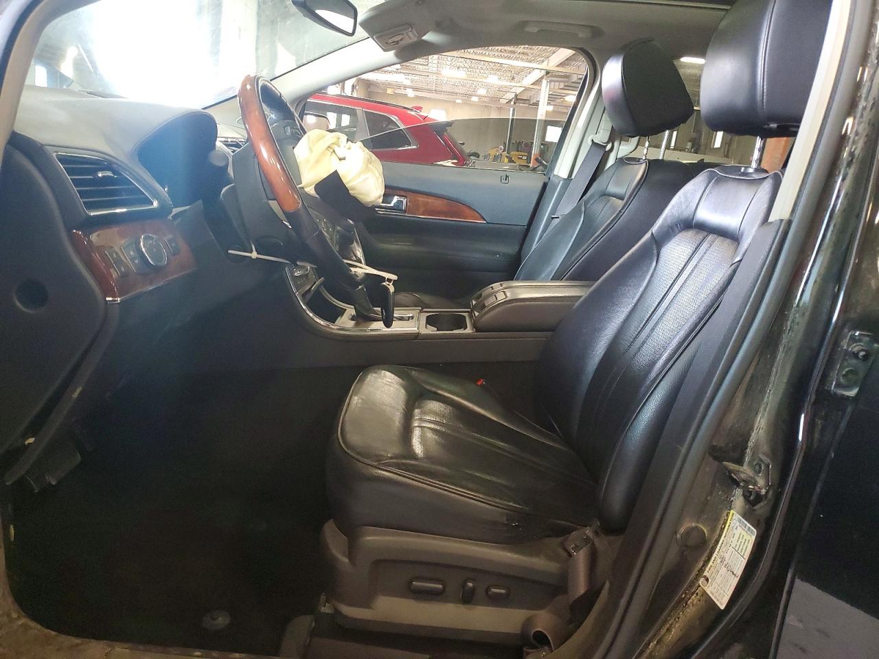 2013 Lincoln Mkx Black vin: 2LMDJ8JK7DBL22961