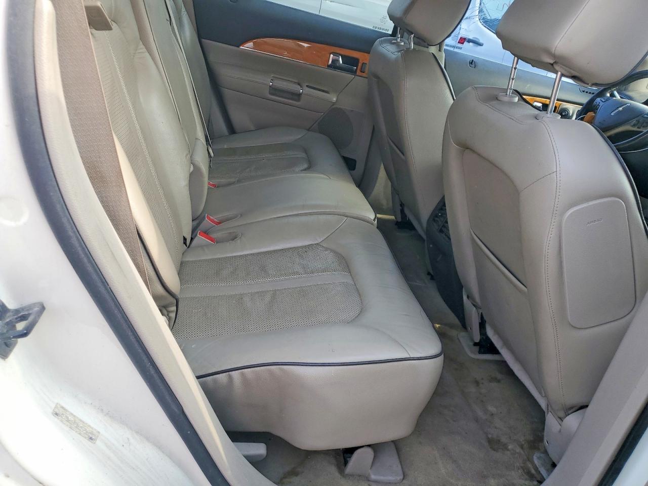 2013 Lincoln Mkx White vin: 2LMDJ8JK7DBL23298