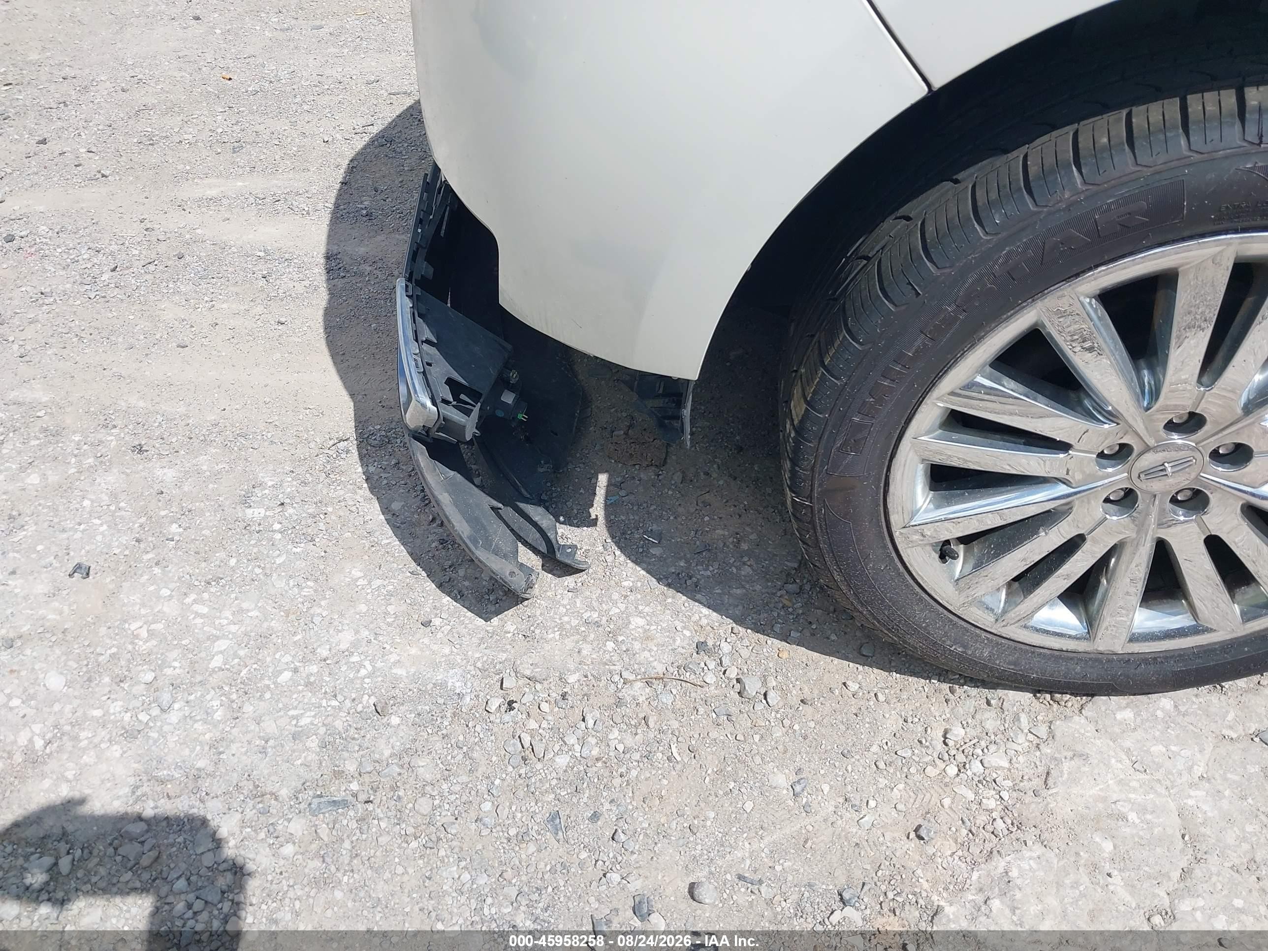 2013 Lincoln Mkx White vin: 2LMDJ8JK7DBL46371
