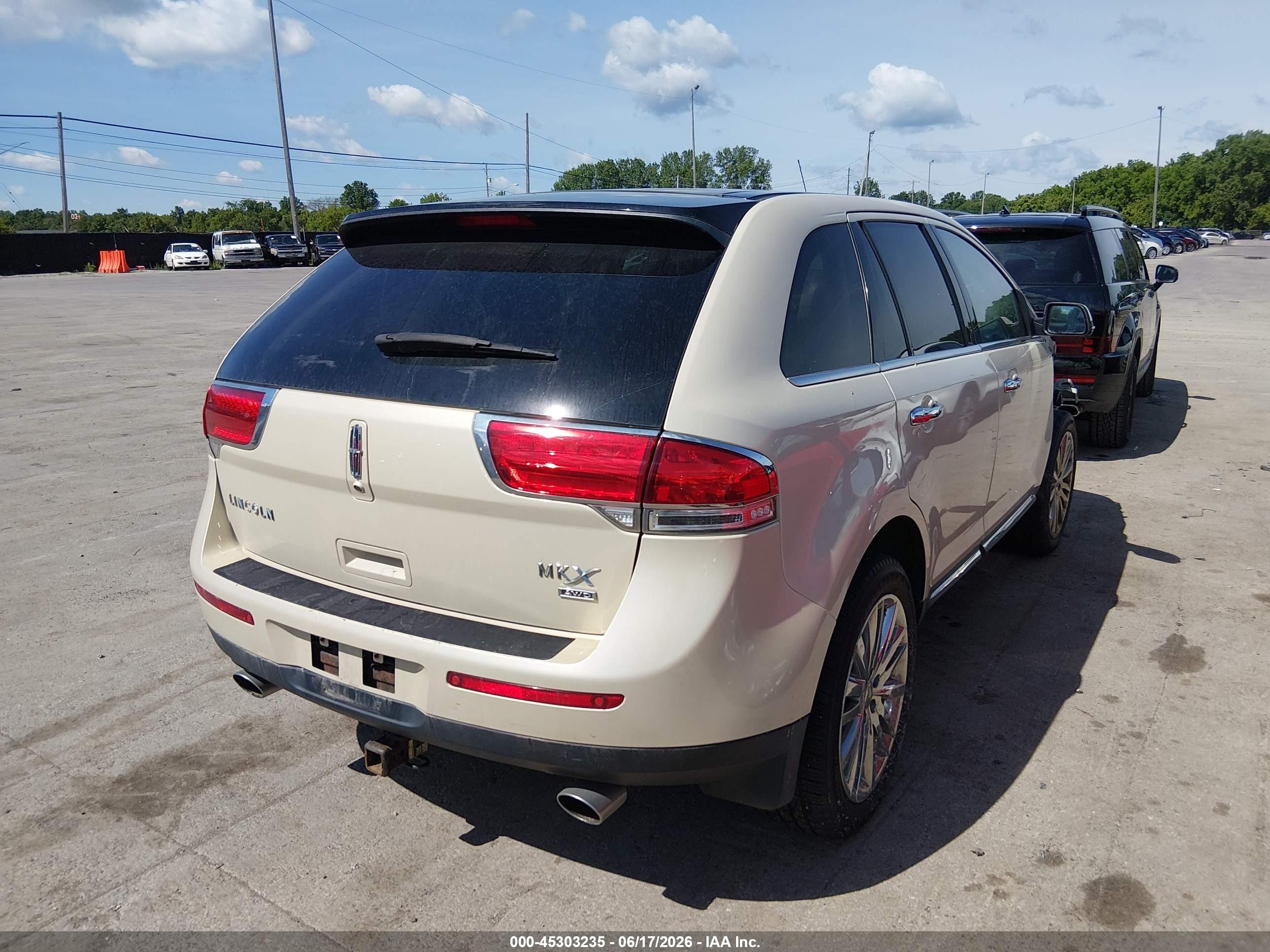 2015 Lincoln Mkx   Tan vin: 2LMDJ8JK7FBL24292