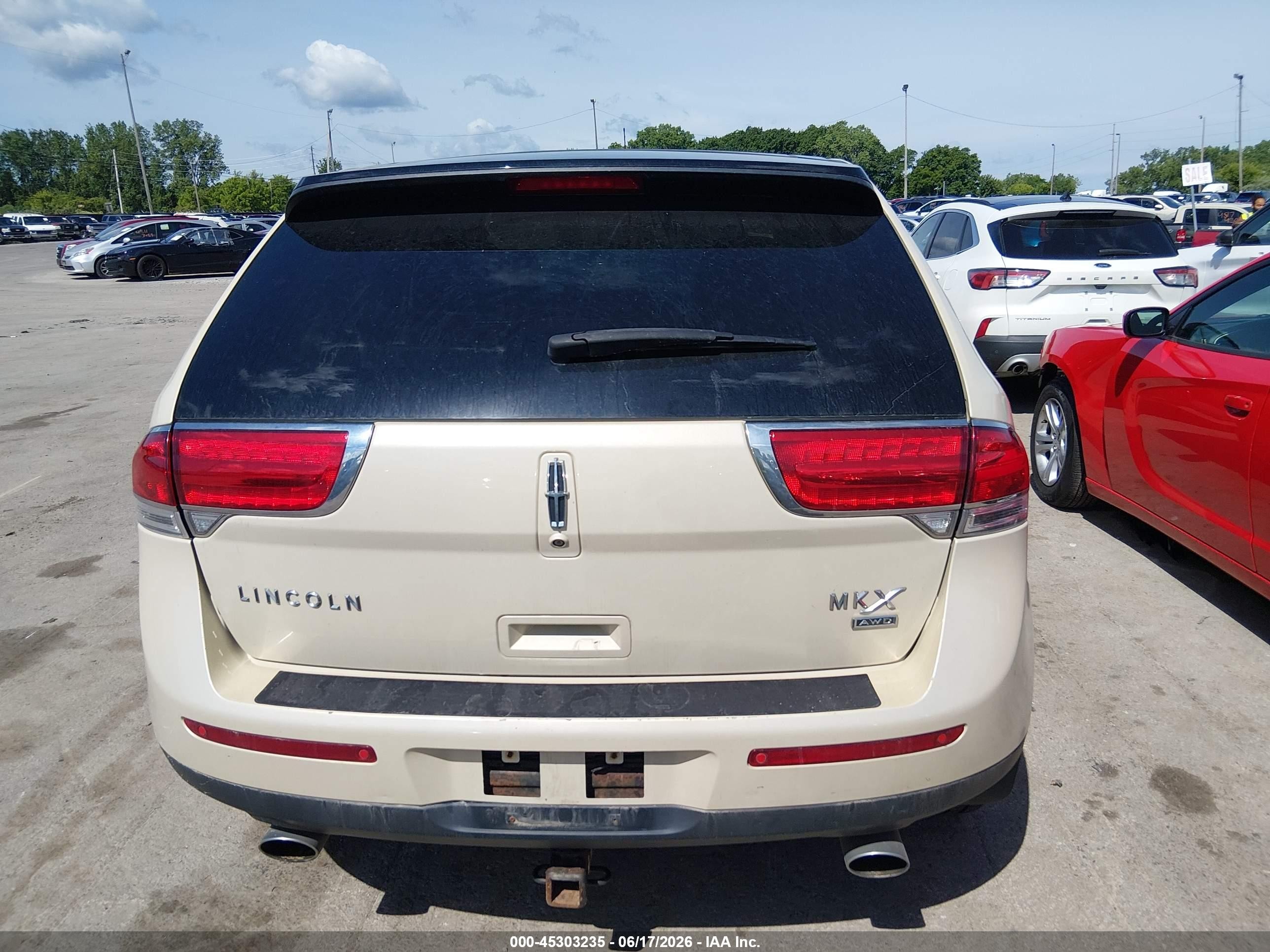 2015 Lincoln Mkx   Tan vin: 2LMDJ8JK7FBL24292