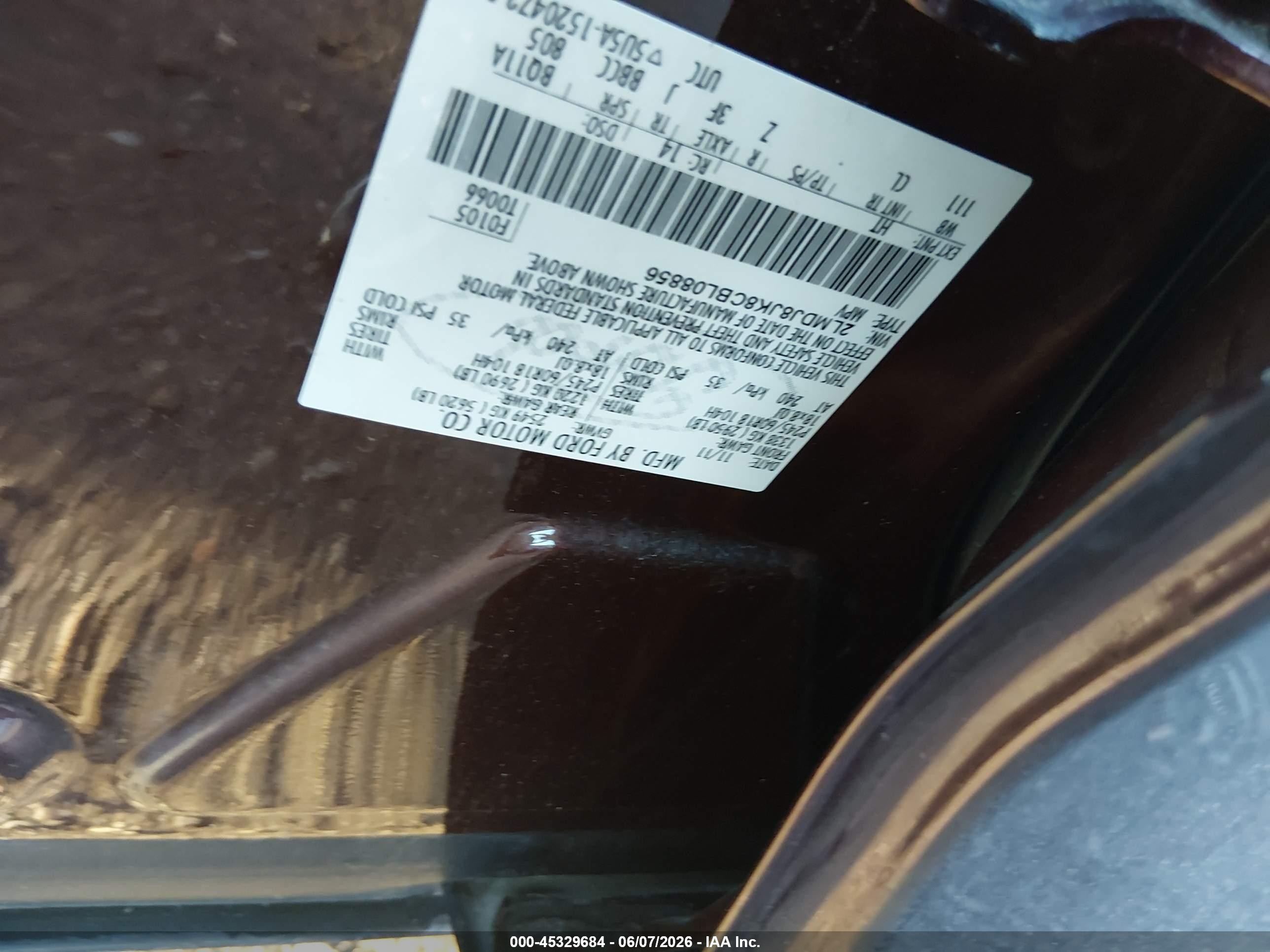 2012 Lincoln Mkx   Maroon vin: 2LMDJ8JK8CBL08856