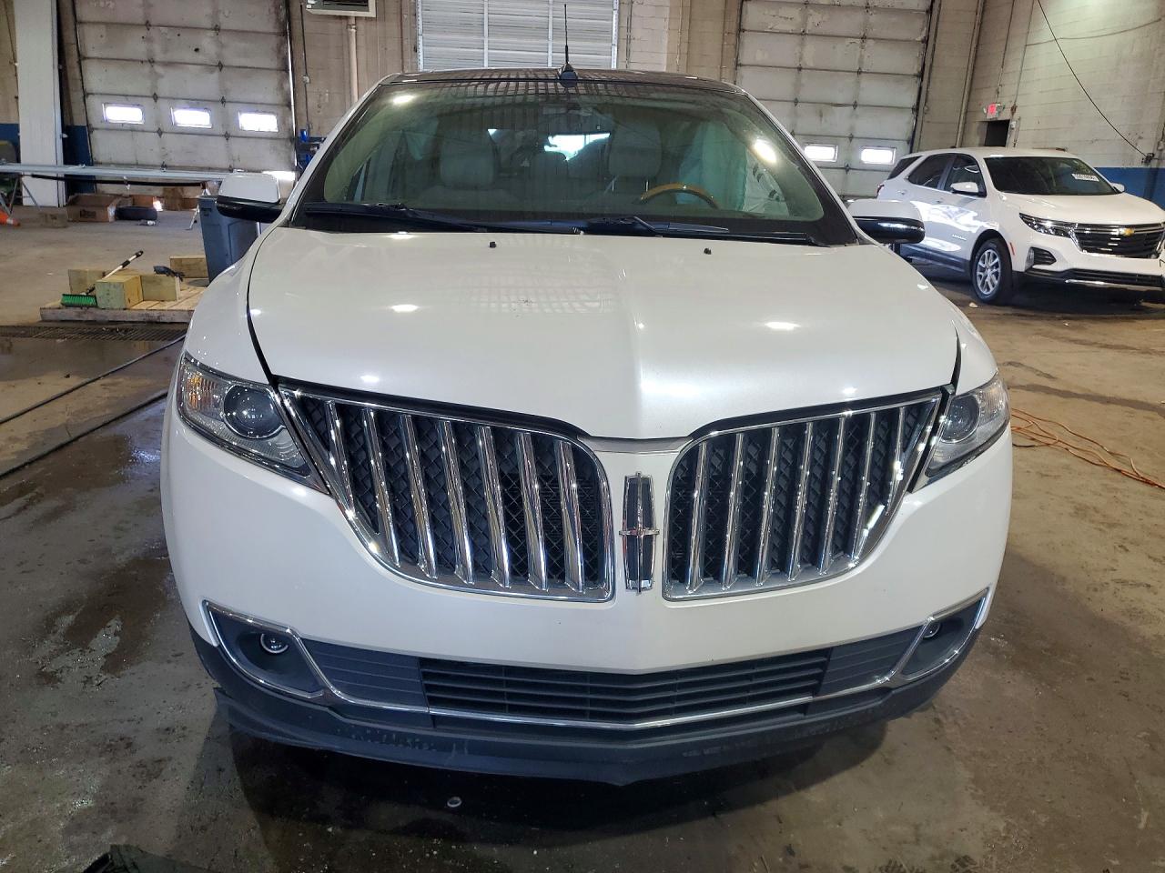 2013 Lincoln Mkx White vin: 2LMDJ8JK8DBL10348