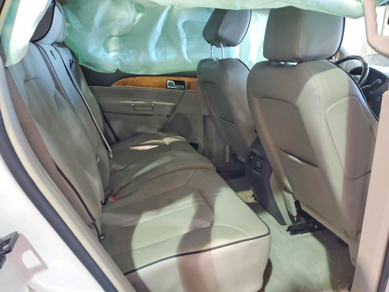 2013 Lincoln Mkx White vin: 2LMDJ8JK8DBL10348
