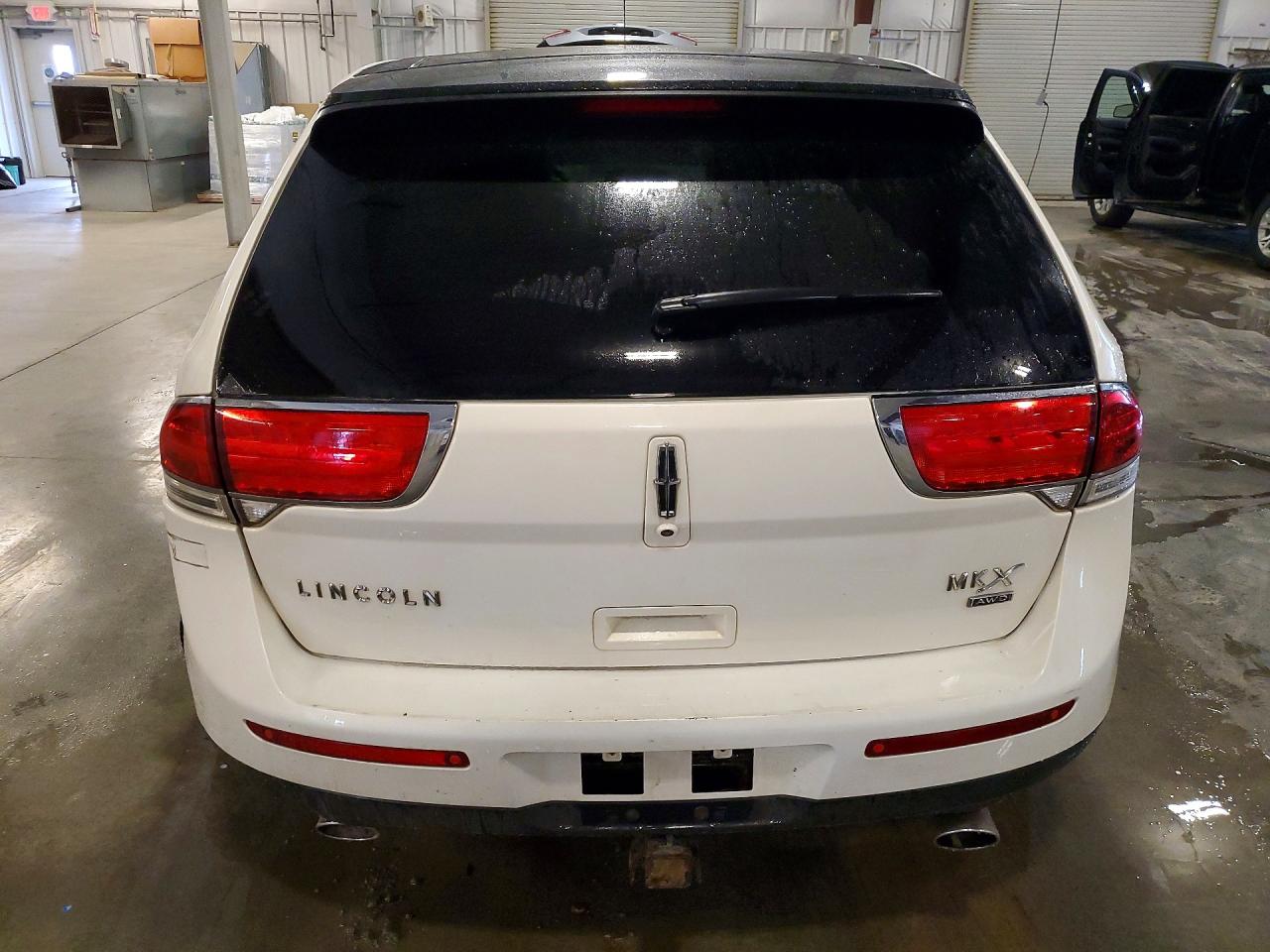 2013 Lincoln Mkx White vin: 2LMDJ8JK8DBL15890