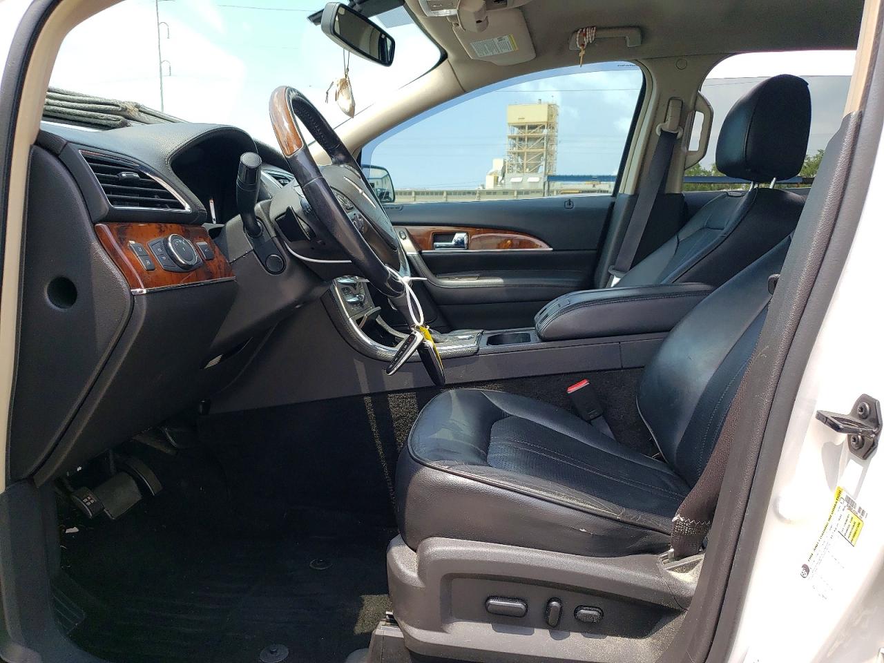 2013 Lincoln Mkx White vin: 2LMDJ8JK8DBL16943