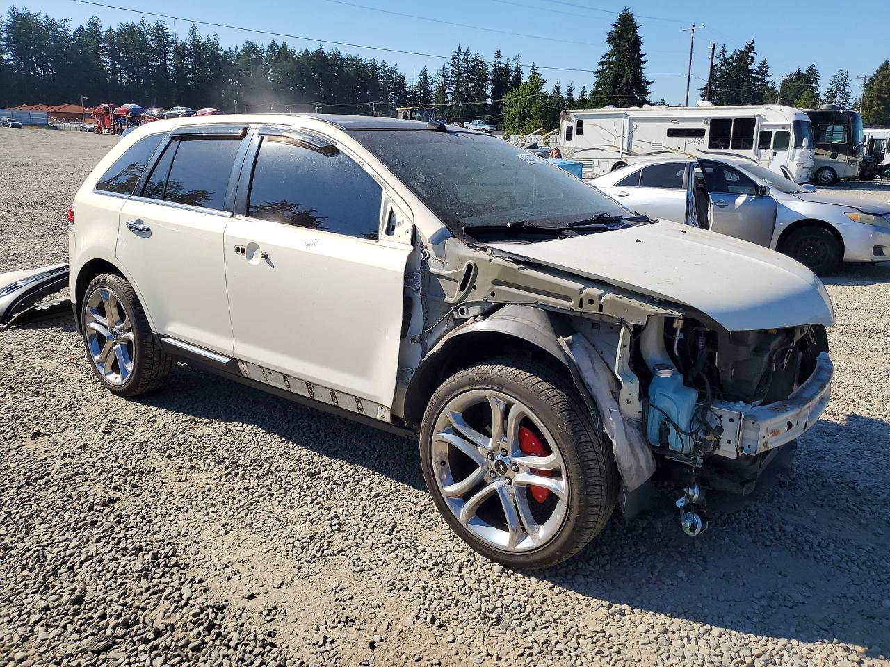 2013 Lincoln Mkx White vin: 2LMDJ8JK8DBL19289
