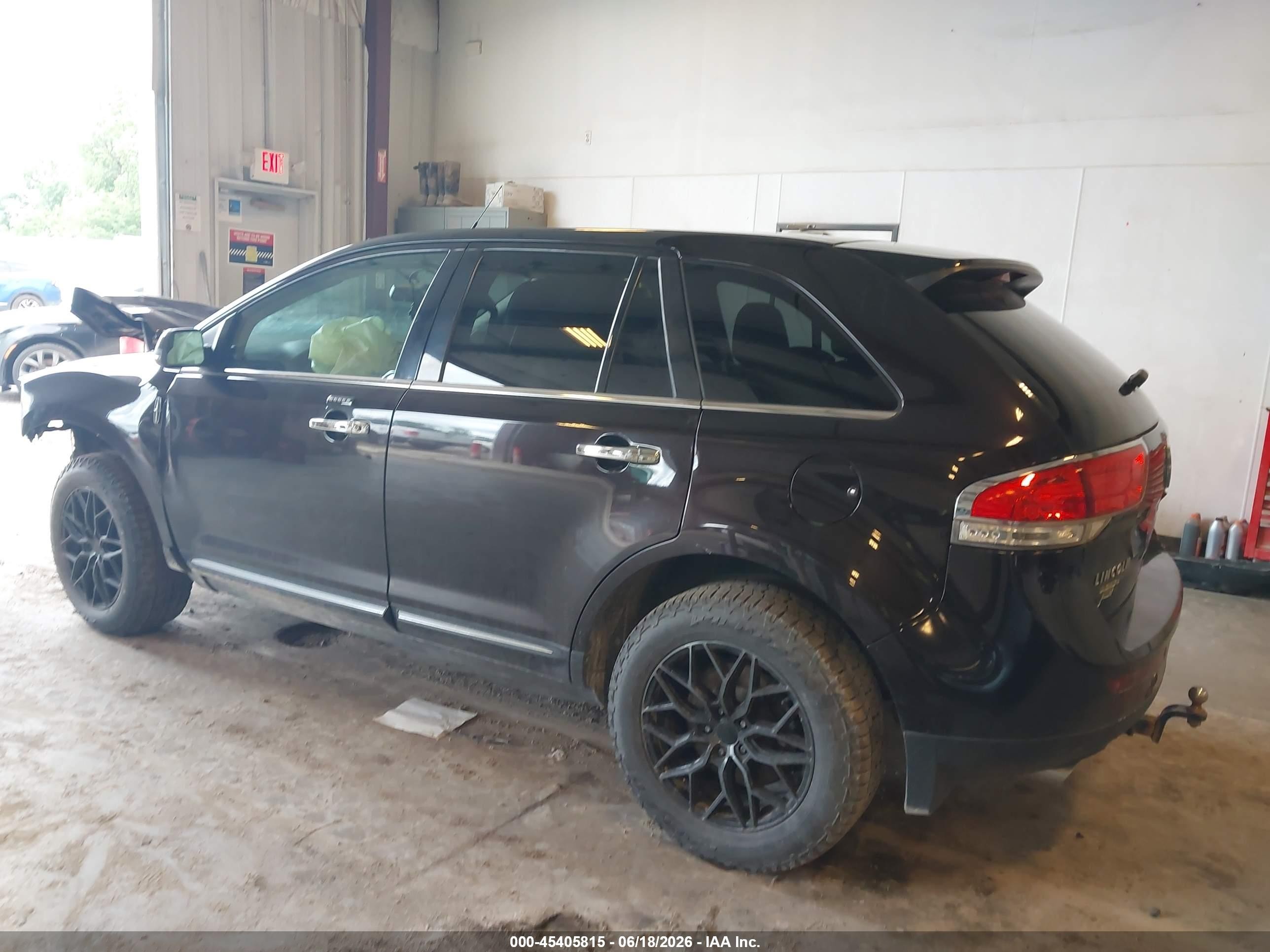 2014 Lincoln Mkx   Black vin: 2LMDJ8JK8EBL03871