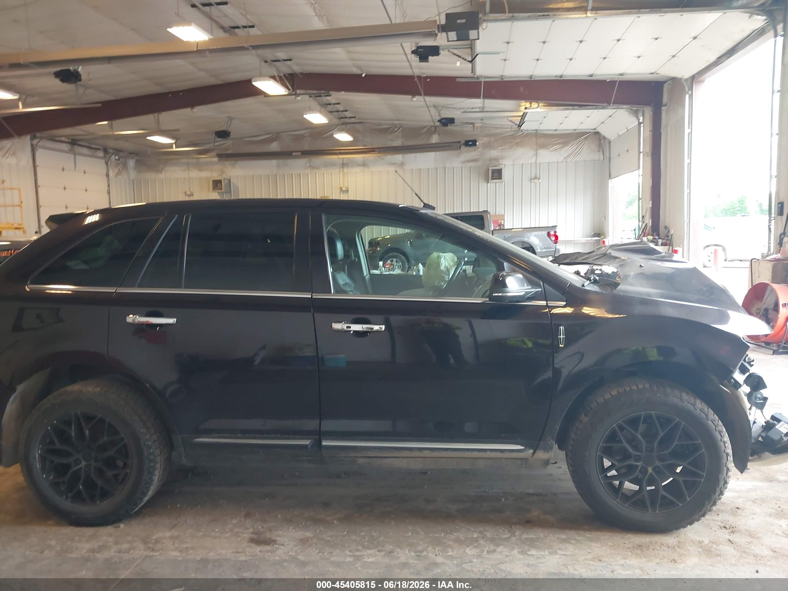 2014 Lincoln Mkx   Black vin: 2LMDJ8JK8EBL03871