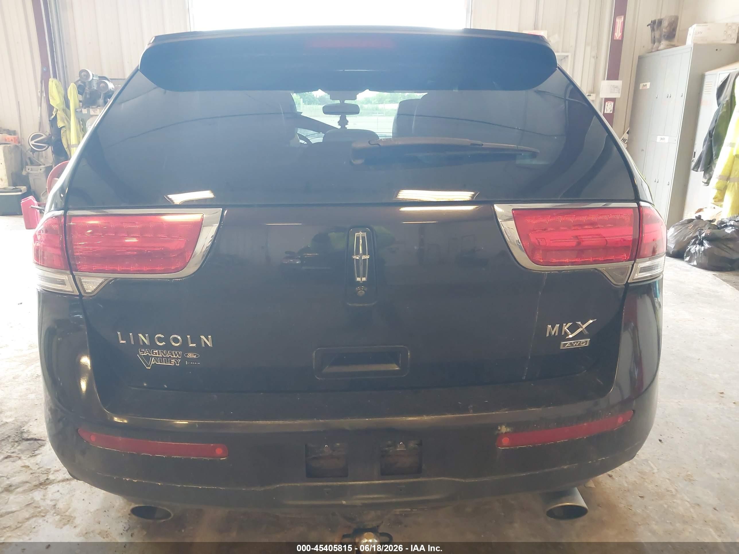 2014 Lincoln Mkx   Black vin: 2LMDJ8JK8EBL03871