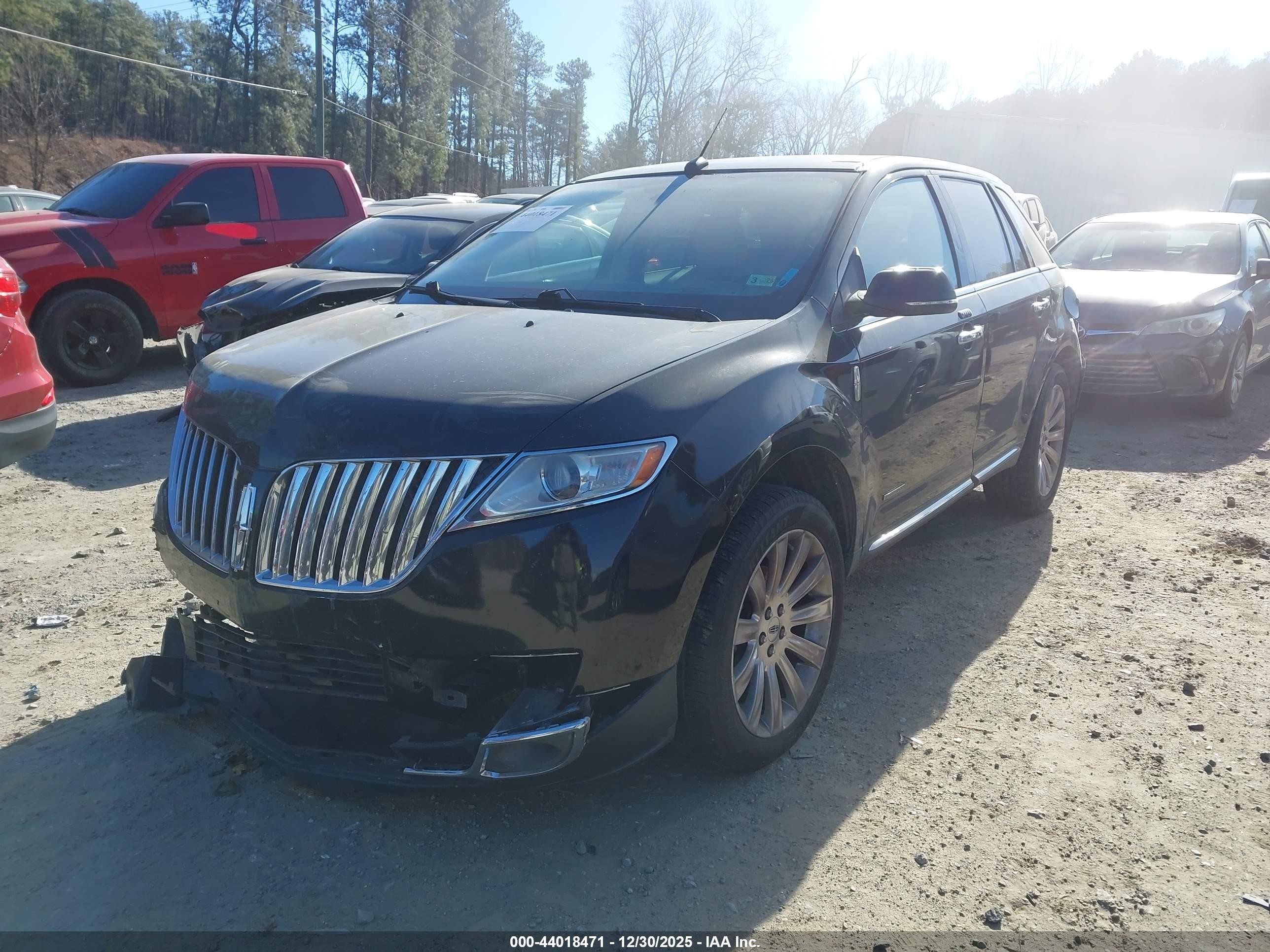 2014 Lincoln Mkx   Black vin: 2LMDJ8JK8EBL10710