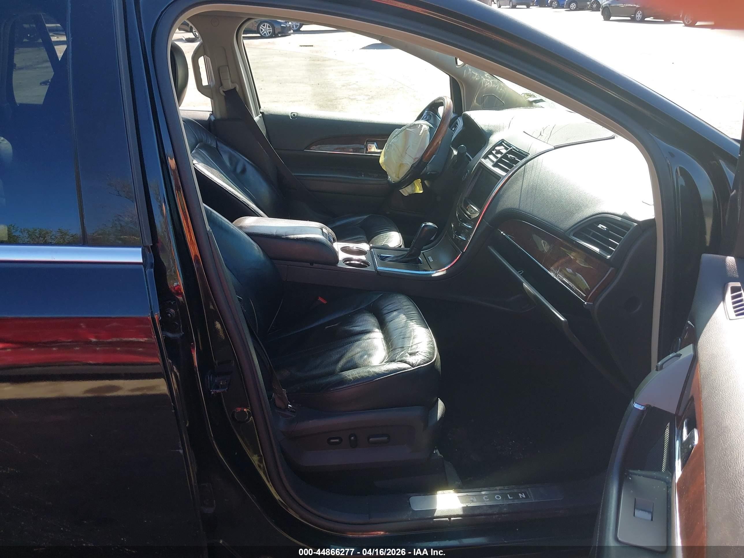 2014 Lincoln Mkx   Black vin: 2LMDJ8JK8EBL13378