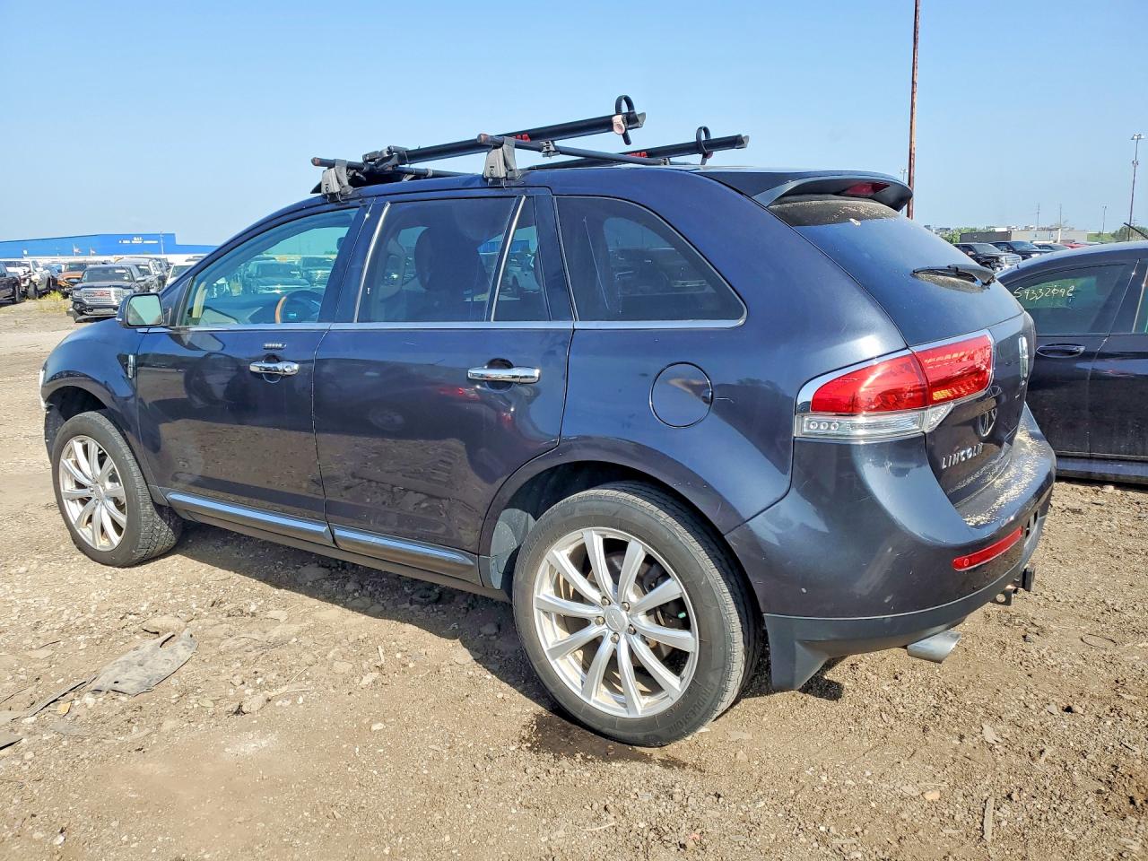 2014 Lincoln Mkx Gray vin: 2LMDJ8JK8EBL14207