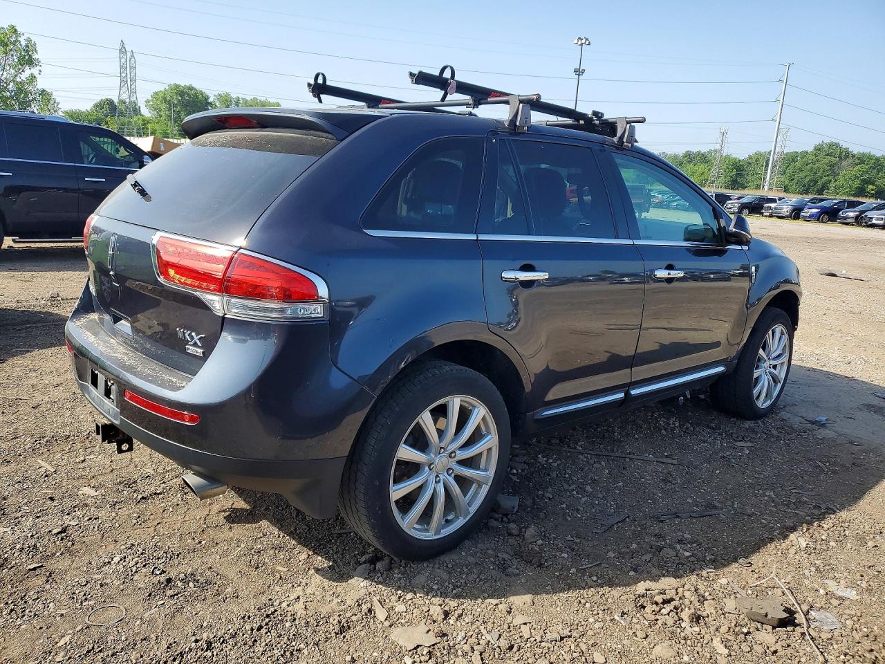 2014 Lincoln Mkx Gray vin: 2LMDJ8JK8EBL14207