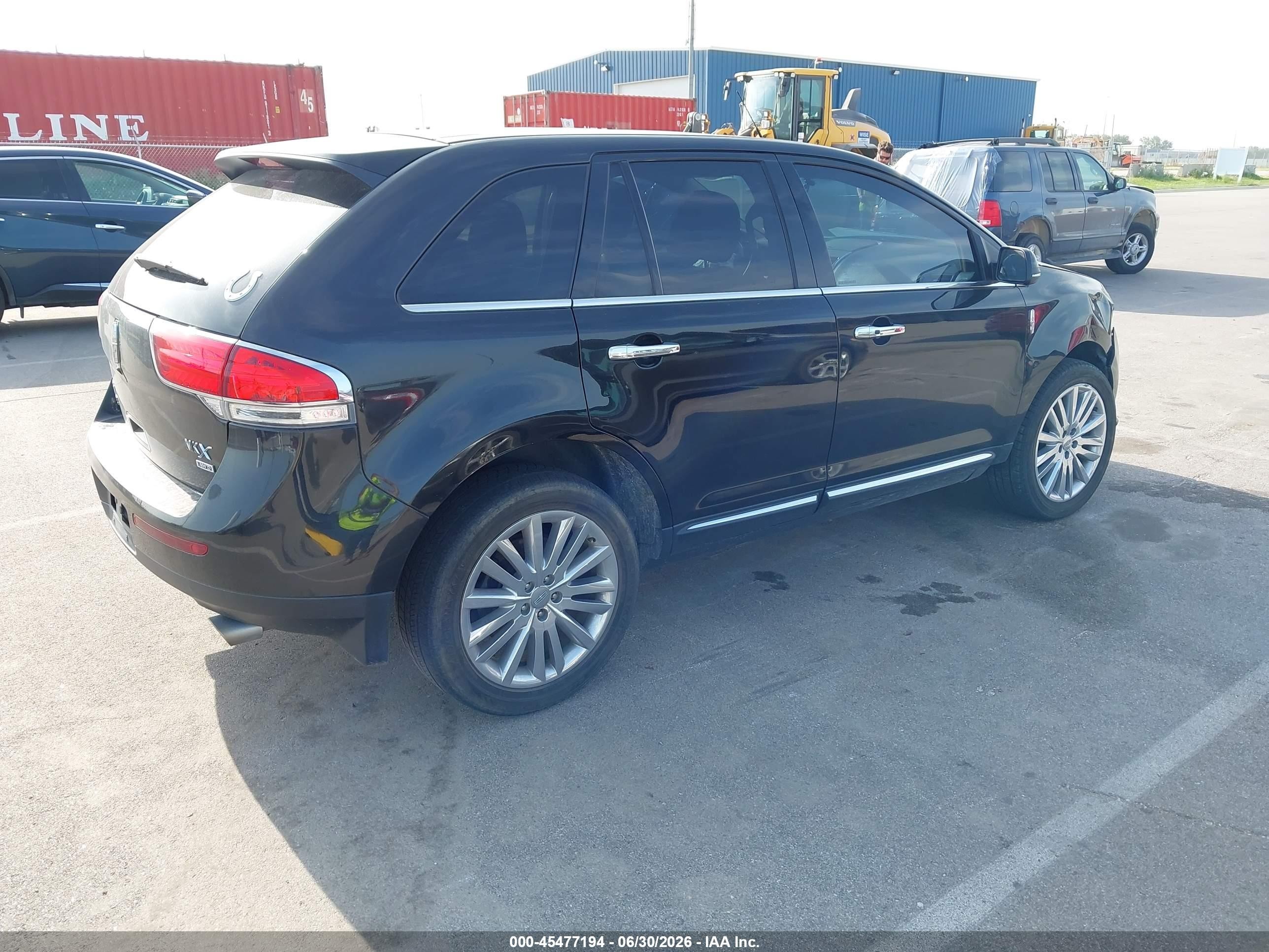 2015 Lincoln Mkx   Black vin: 2LMDJ8JK8FBL20722