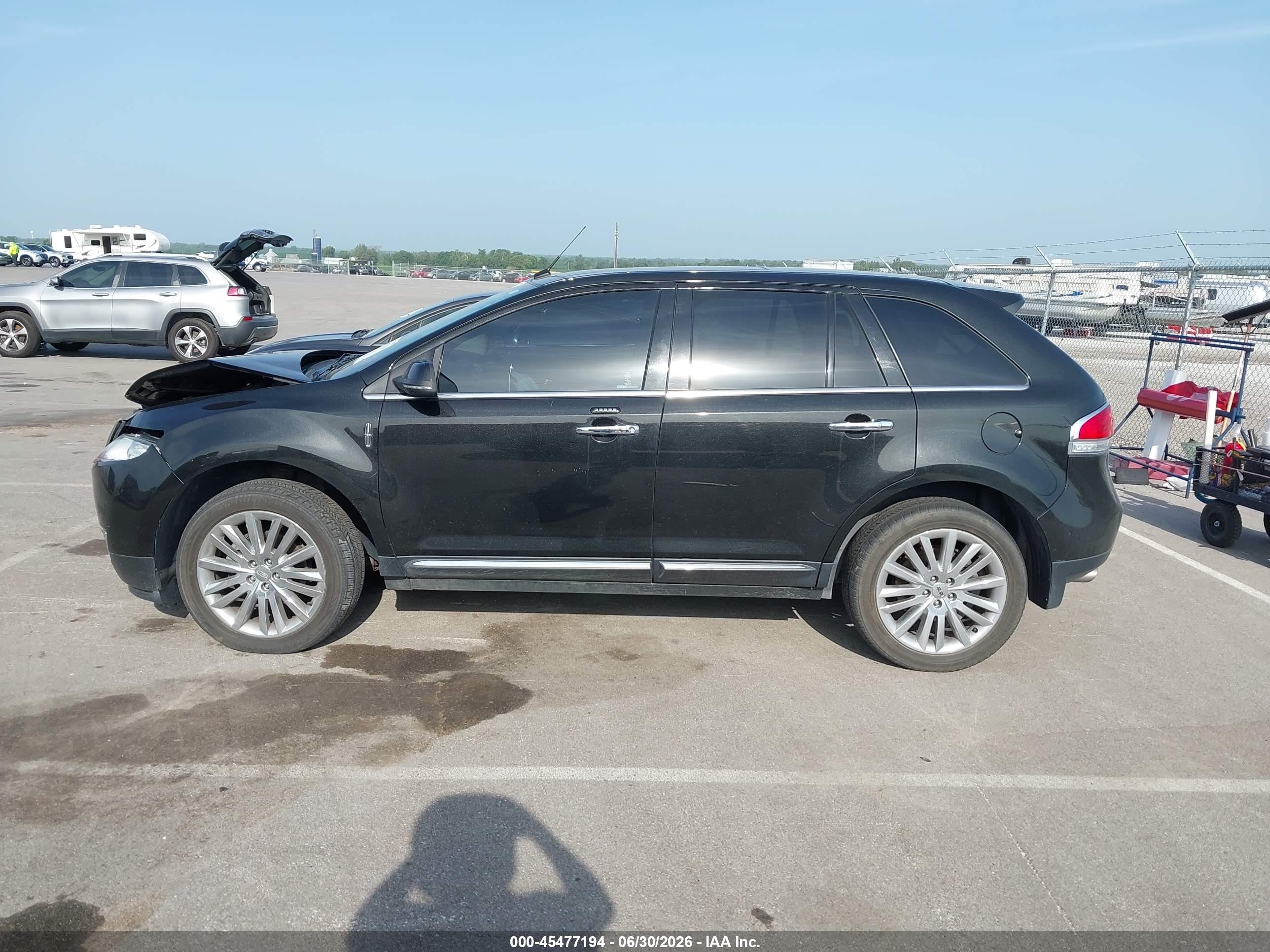 2015 Lincoln Mkx   Black vin: 2LMDJ8JK8FBL20722
