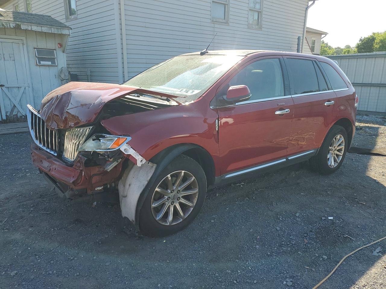 2015 Lincoln Mkx Red vin: 2LMDJ8JK8FBL23216