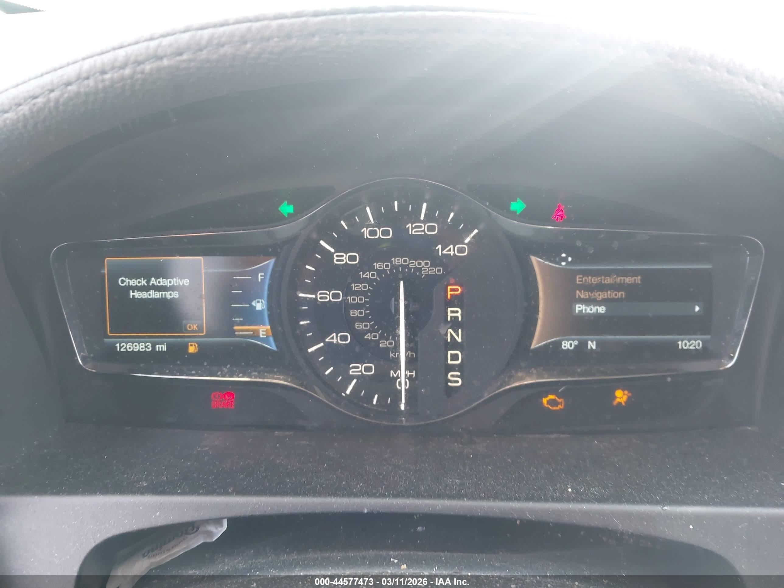 2015 Lincoln Mkx   Серебряный vin: 2LMDJ8JK8FBL33972