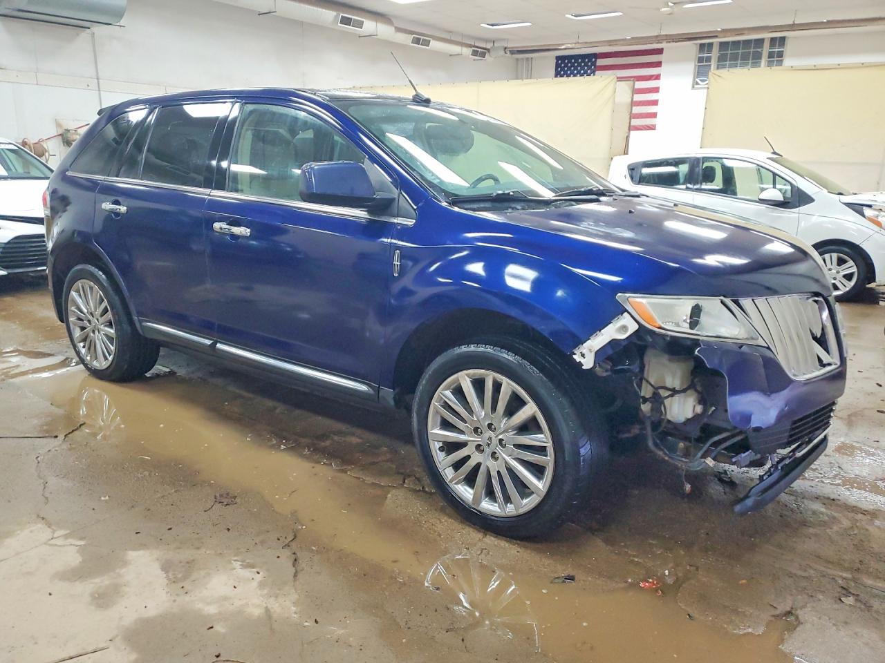 2011 Lincoln Mkx Blue vin: 2LMDJ8JK9BBJ04470