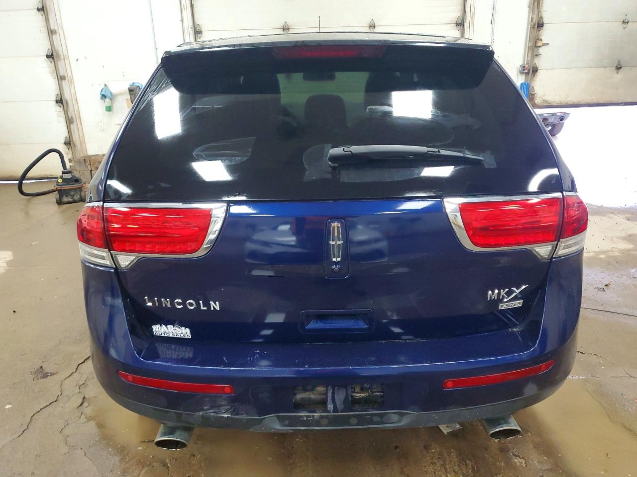 2011 Lincoln Mkx Blue vin: 2LMDJ8JK9BBJ04470