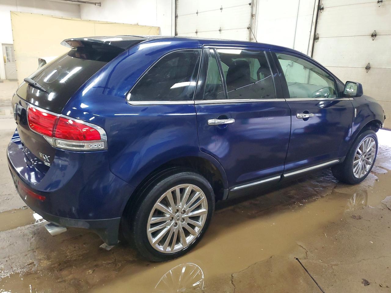 2011 Lincoln Mkx Blue vin: 2LMDJ8JK9BBJ04470