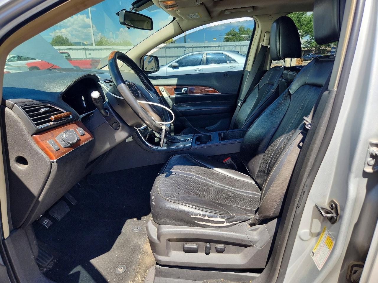 2011 Lincoln Mkx Silver vin: 2LMDJ8JK9BBJ15372