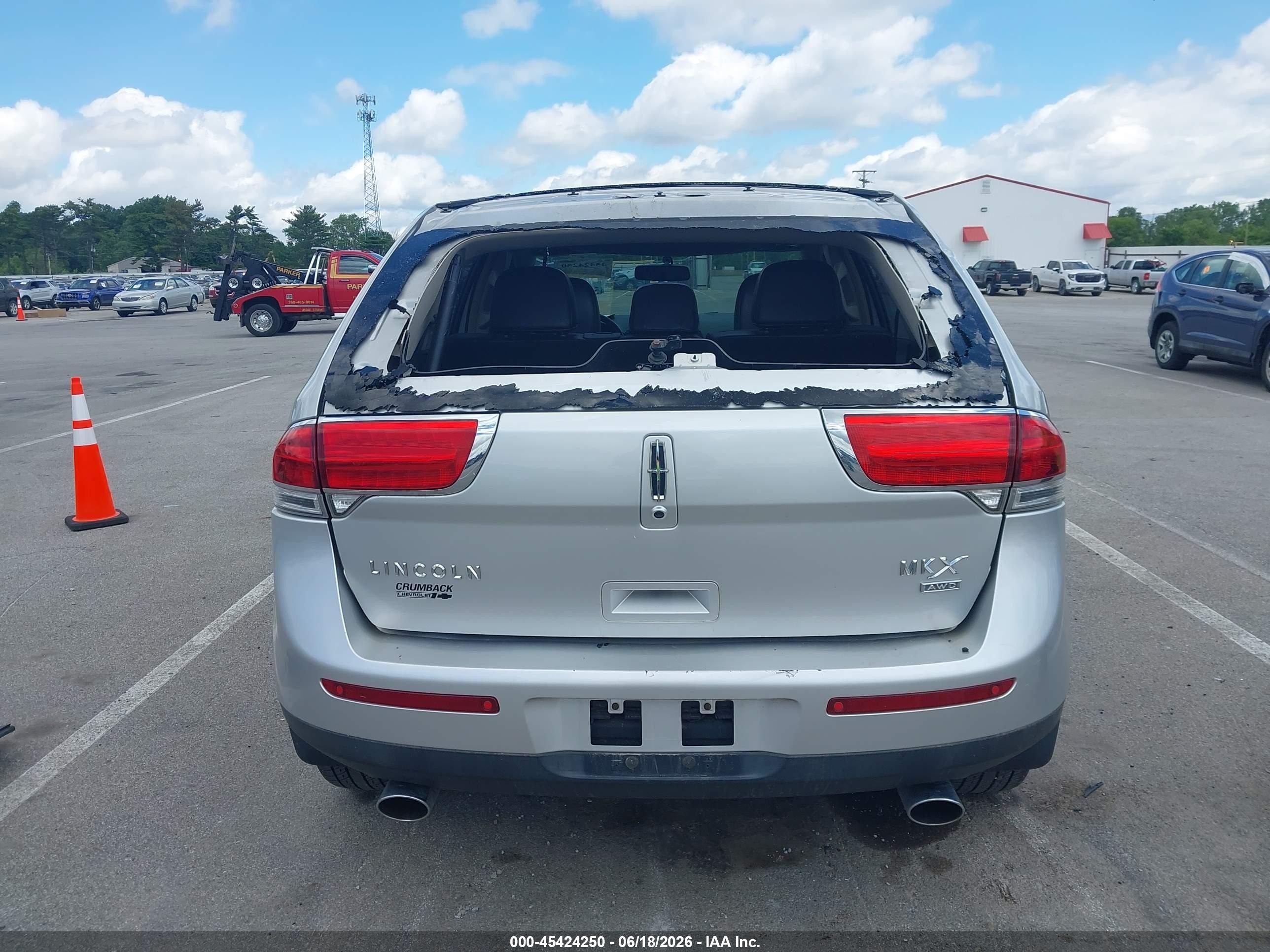 2011 Lincoln Mkx Silver vin: 2LMDJ8JK9BBJ16876
