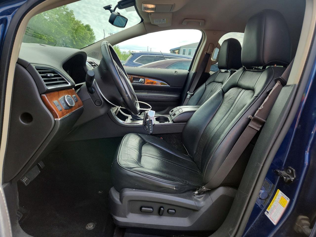2012 Lincoln Mkx Blue vin: 2LMDJ8JK9CBL07747