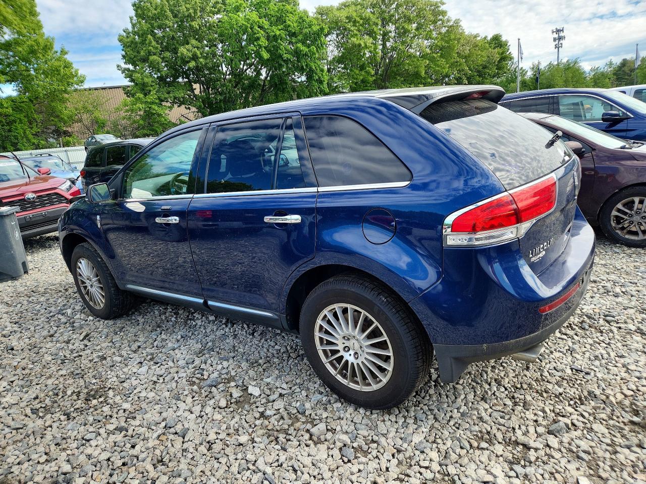 2012 Lincoln Mkx Blue vin: 2LMDJ8JK9CBL07747