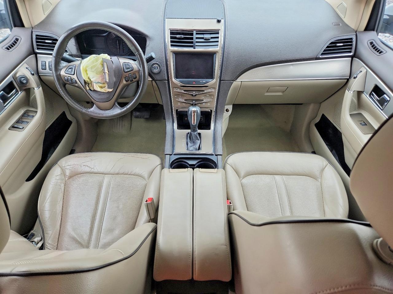 2012 Lincoln Mkx Silver vin: 2LMDJ8JK9CBL14844