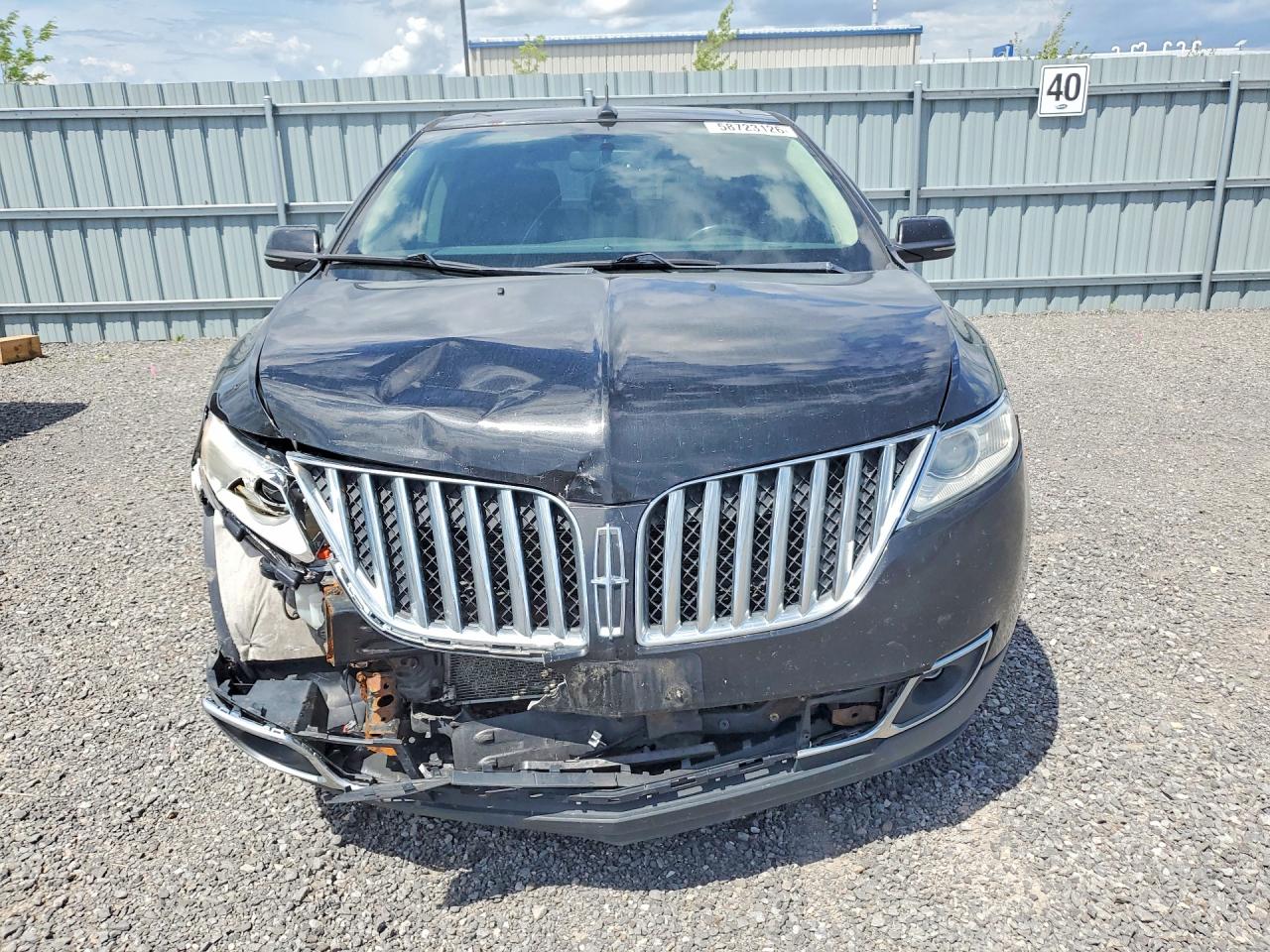 2013 Lincoln Mkx Awd Black vin: 2LMDJ8JK9DBL07233